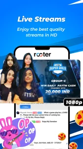 Rooter MOD APK Live Stream Free Download [Update] 2023 5